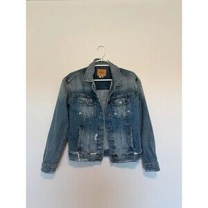 Paige women’s XS distressed denim jacket